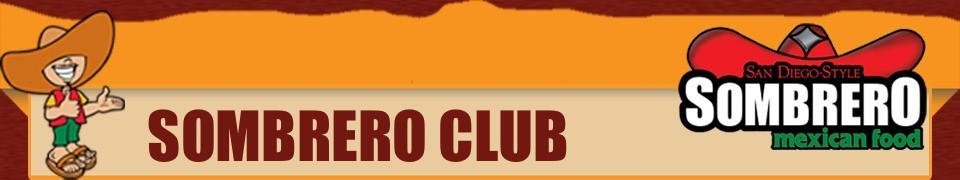 Sombreros Rewards Program
